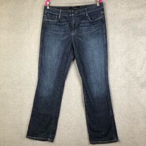 Calvin Klein Lean Boot Stretch Women’s Blue Denim Jeans Size 32/14